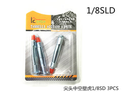 XFR43128 TASSELLO IN ACCIAIO COMPLETO DI VITE 1/8SD 3PZ