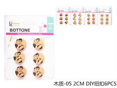 XFR43395-10 BOTTONE 6PZ