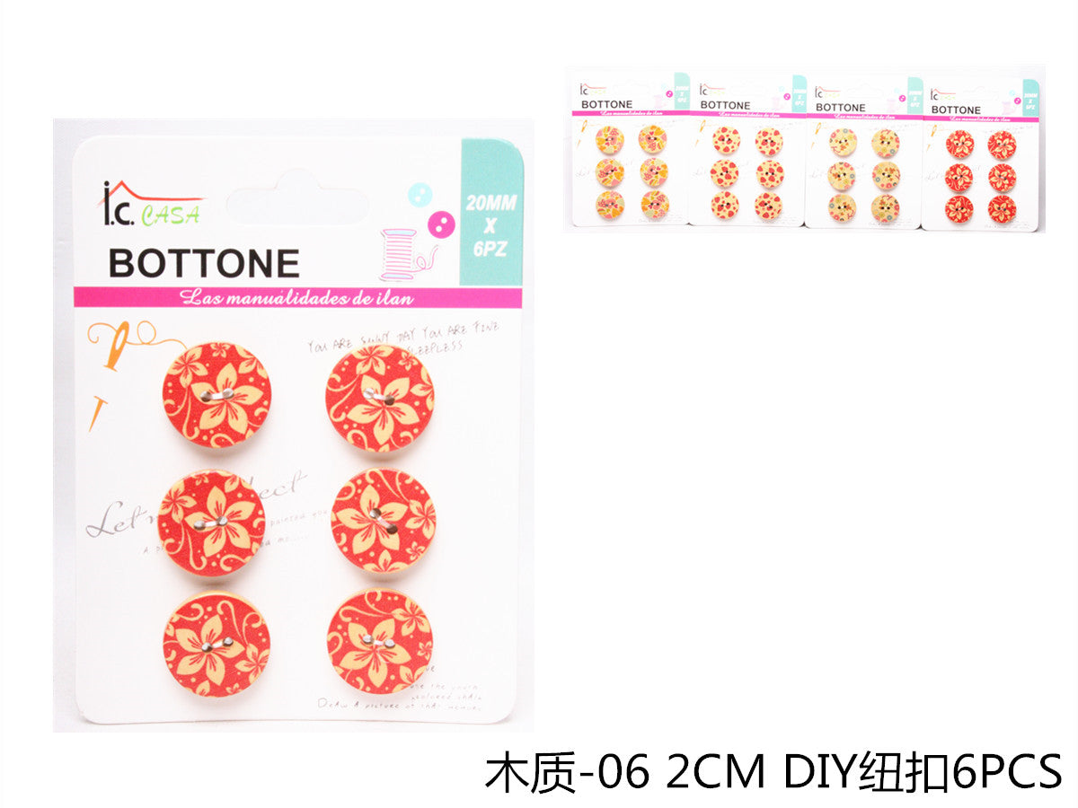 XFR43395-12 BOTTONE 6PZ