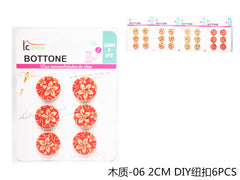 XFR43395-12 BOTTONE 6PZ