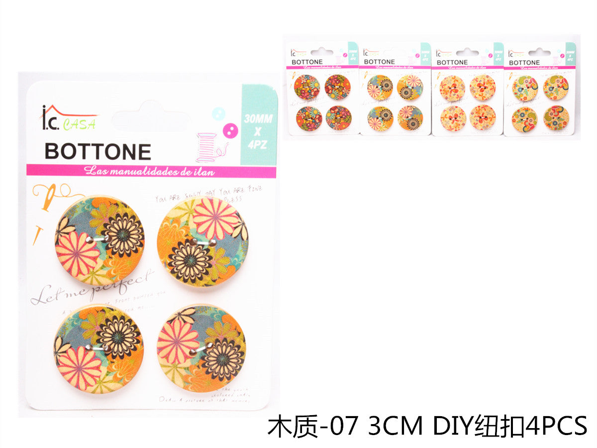 XFR43395-13 BOTTONE 4PZ