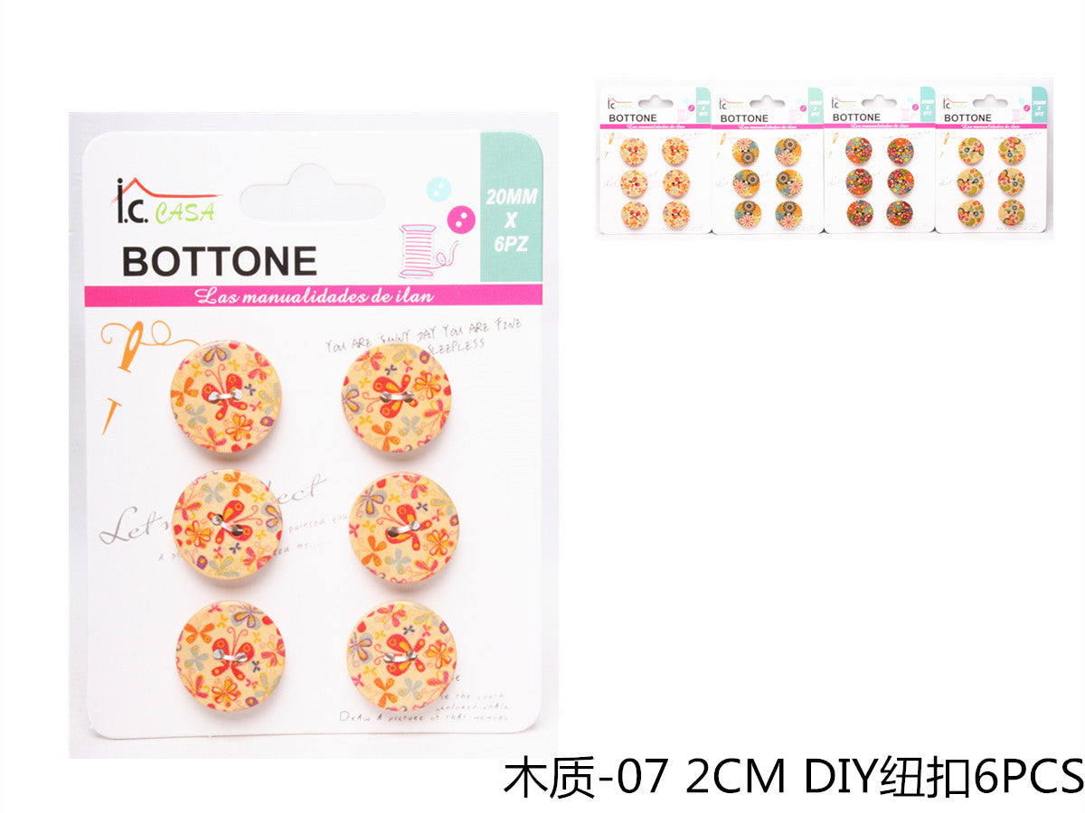 XFR43395-14 BOTTONE 6PZ