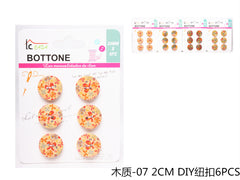 XFR43395-14 BOTTONE 6PZ