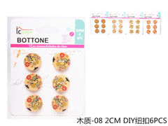 XFR43395-16 BOTTONE 6PZ