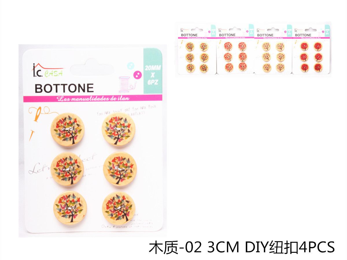 XFR43395-3 BOTTONE 4PZ