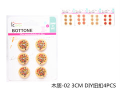 XFR43395-3 BOTTONE 4PZ