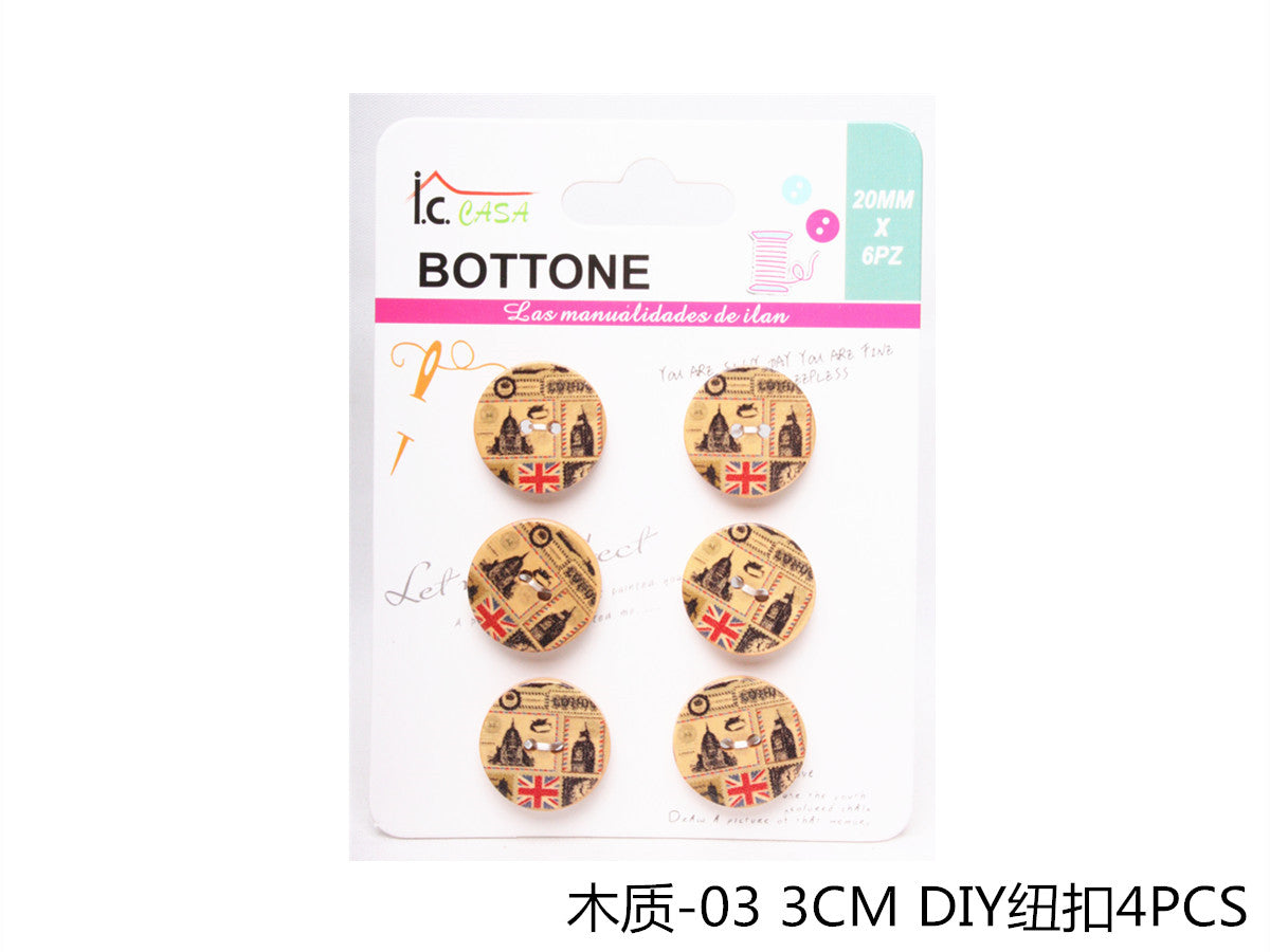 XFR43395-5 BOTTONE 4PZ