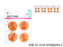 XFR43395-6 BOTTONE 6PZ