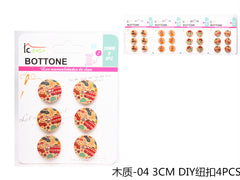XFR43395-7 BOTTONE 4PZ