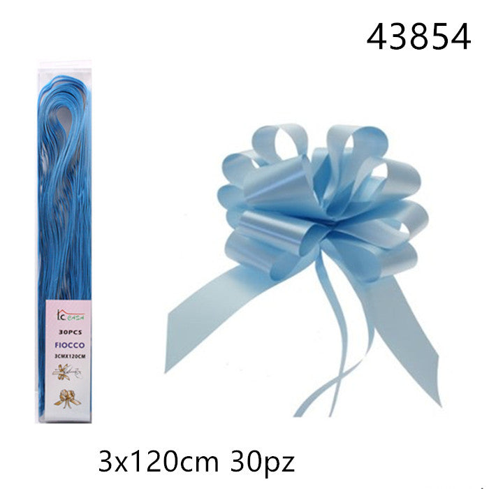 XFR43854 FIOCCO 3CMX120CM 30PZ AZZURRO