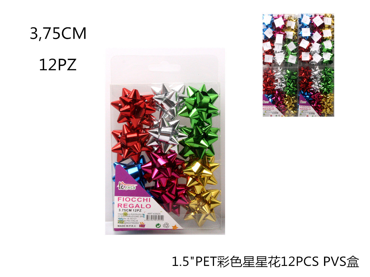 XFR43925 FIOCCO REGALO 3.75CM 12PZ