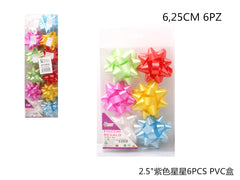 XFR43930 FIOCCO REGALO 6.25CM 6PZ