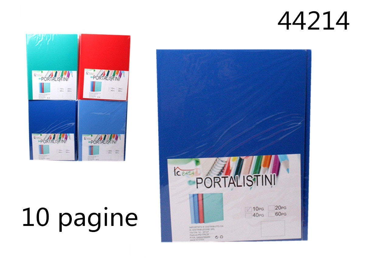 XFR44214 PORTALISTINI 10PG