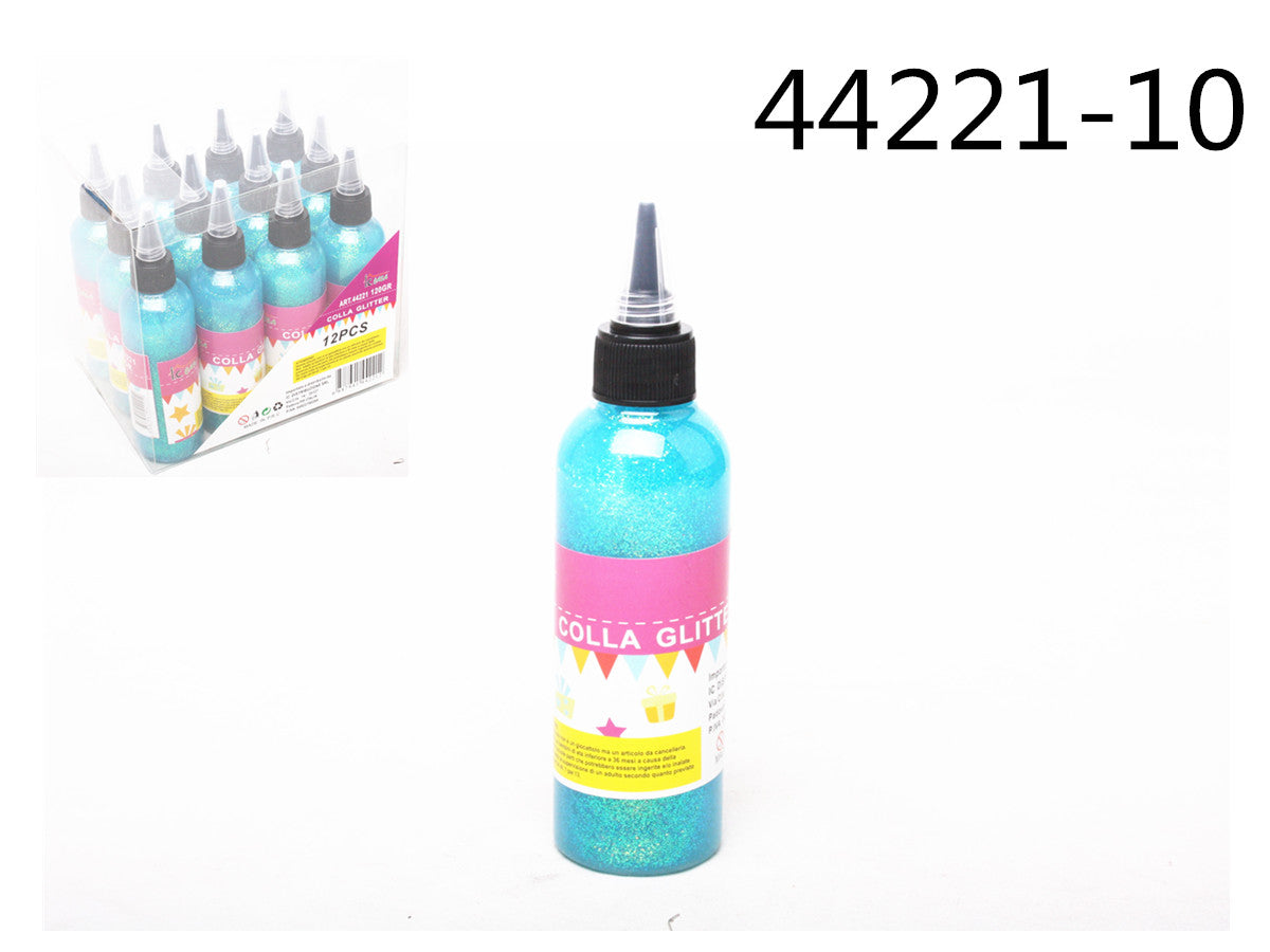 XFR44221-10 COLLA GLITTER 120GR CELESTE