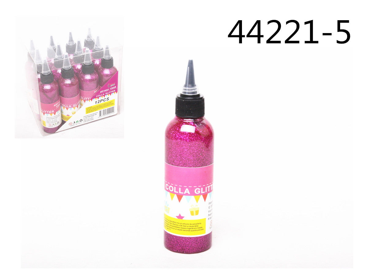 XFR44221-5 COLLA GLITTER 120GR FUXIA