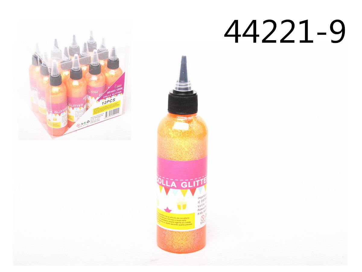 XFR44221-9 COLLA GLITTER 120GR ARANCIONE