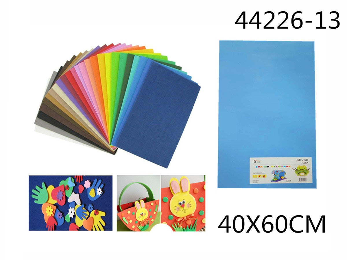 XFR44226-13 EVA DA DECORARE 40*60cm celeste