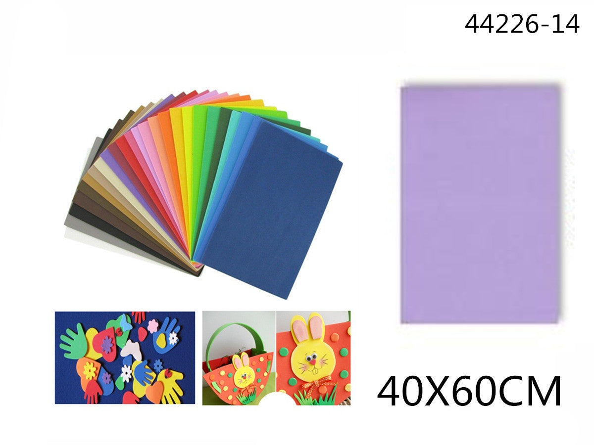 XFR44226-14 EVA DA DECORARE 40*60cm VIOLA CHIARA