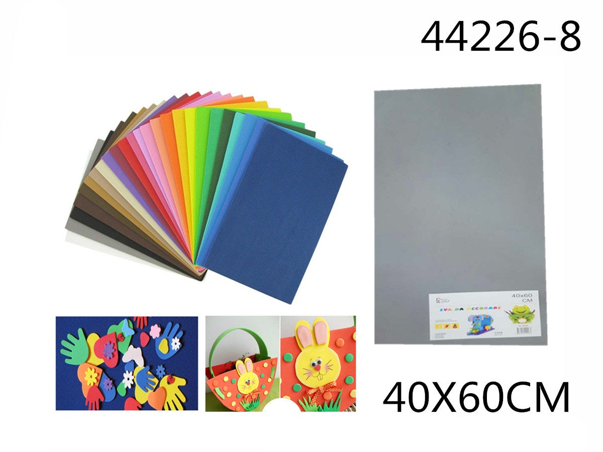 XFR44226-8 EVA DA DECORARE 40*60cm argento