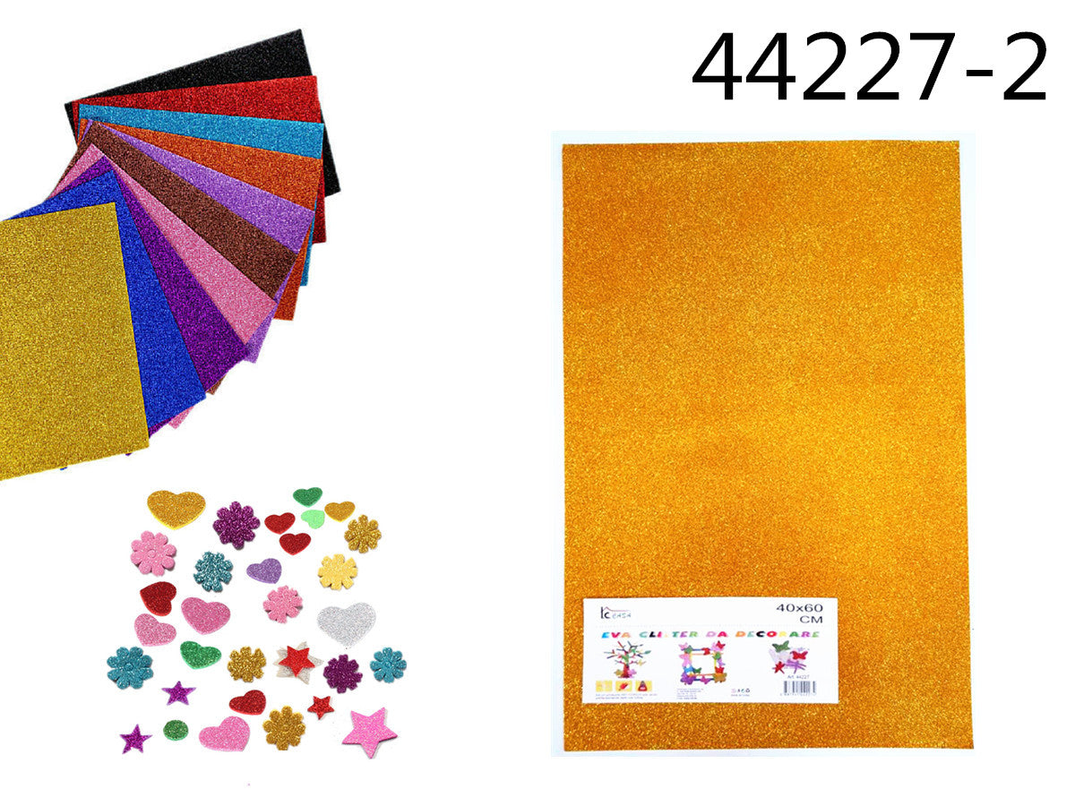 XFR44227-13 EVA GLITTER DA DECORARE 40*60cm BRONZO