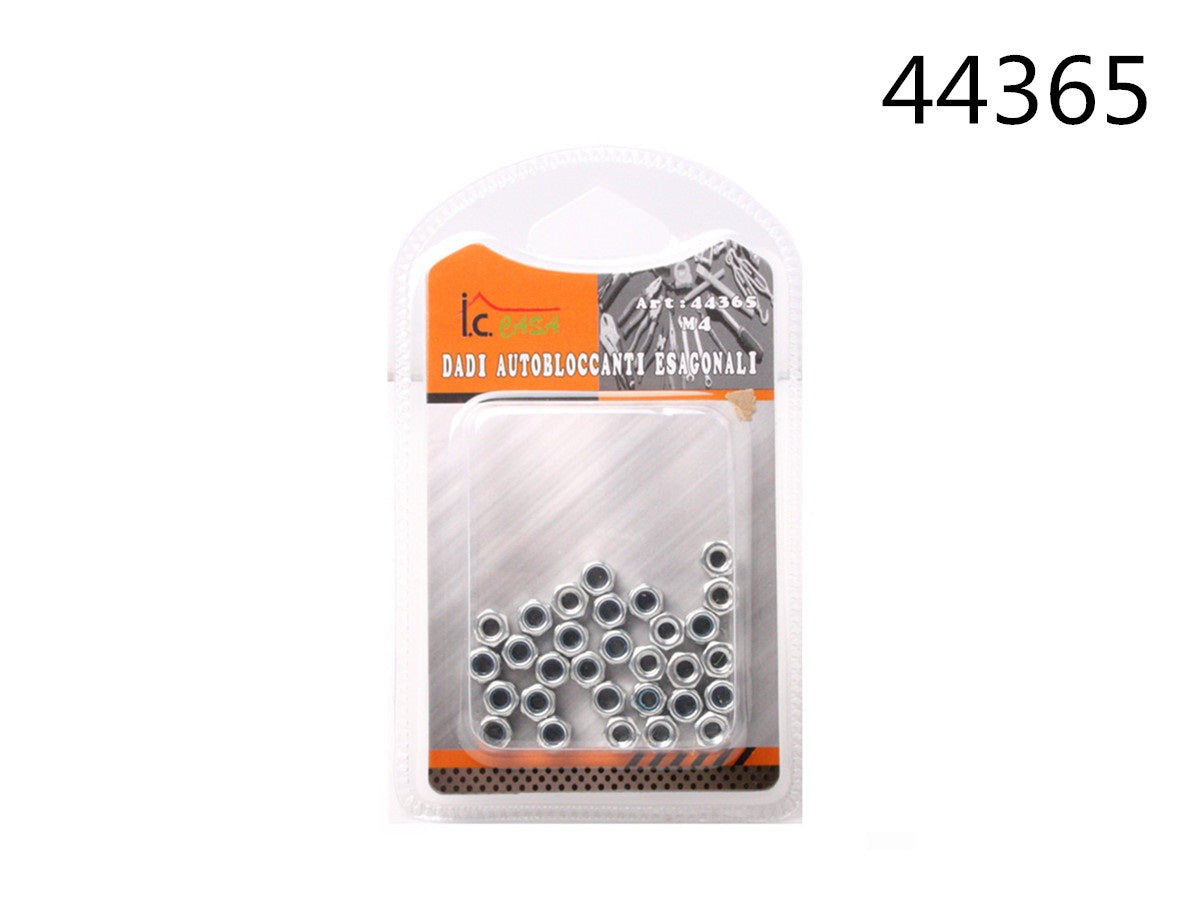 XFR44365 DADI AUTOBLOCCANTI ESAGONALI M4X30