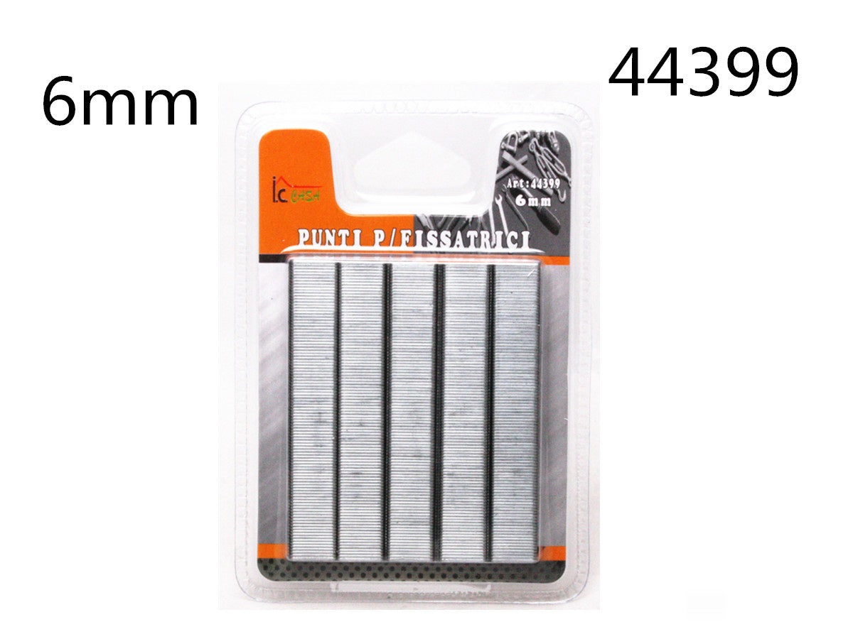 XFR44399 PUNTI P/FISSATRICI 6MM