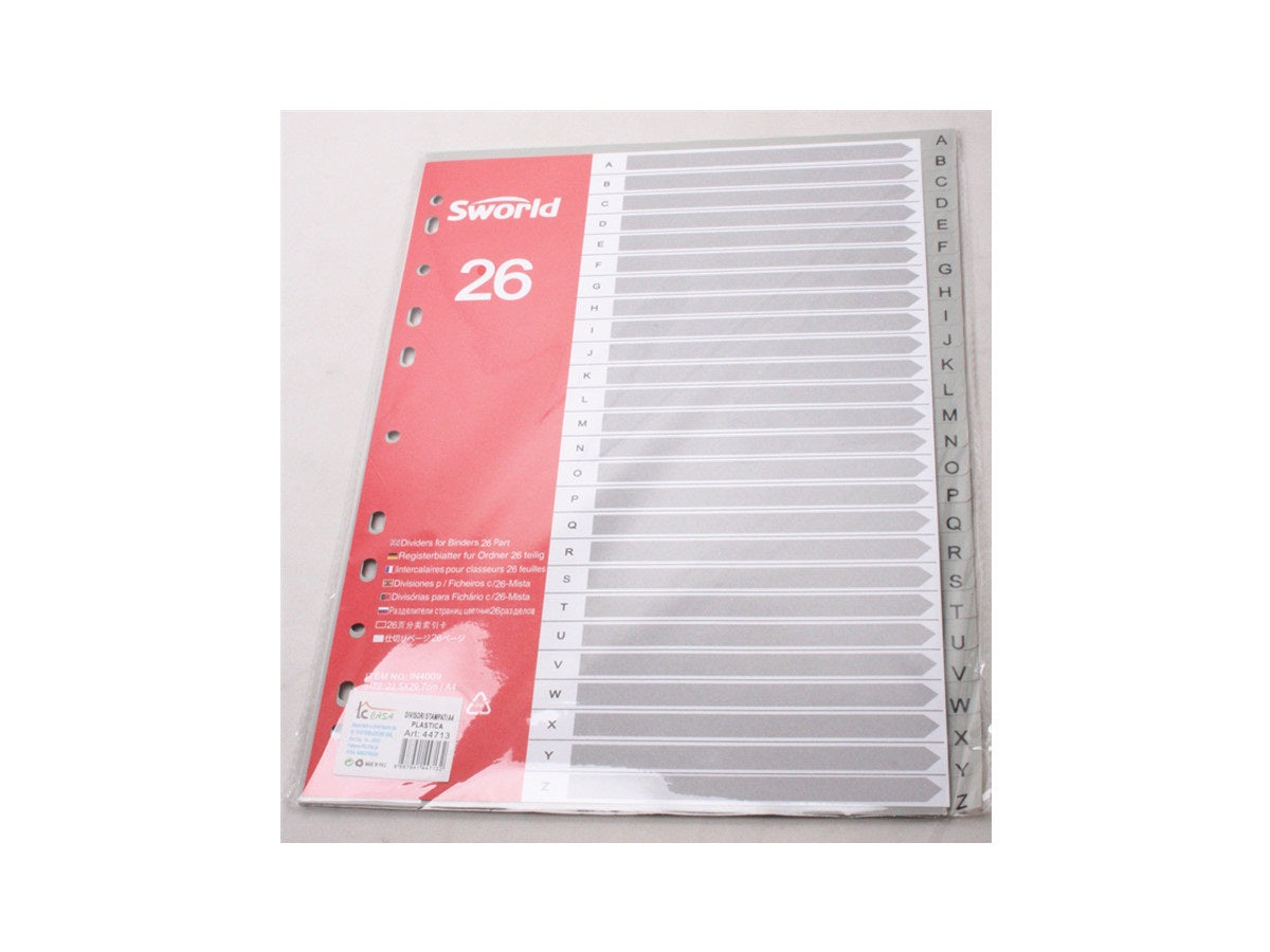 XFR44713 DIVISORI STAMPATI A4