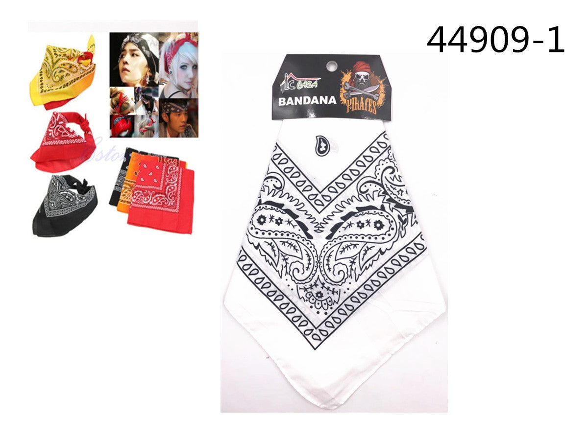 XFR44909-1 BANDANA BIANCO