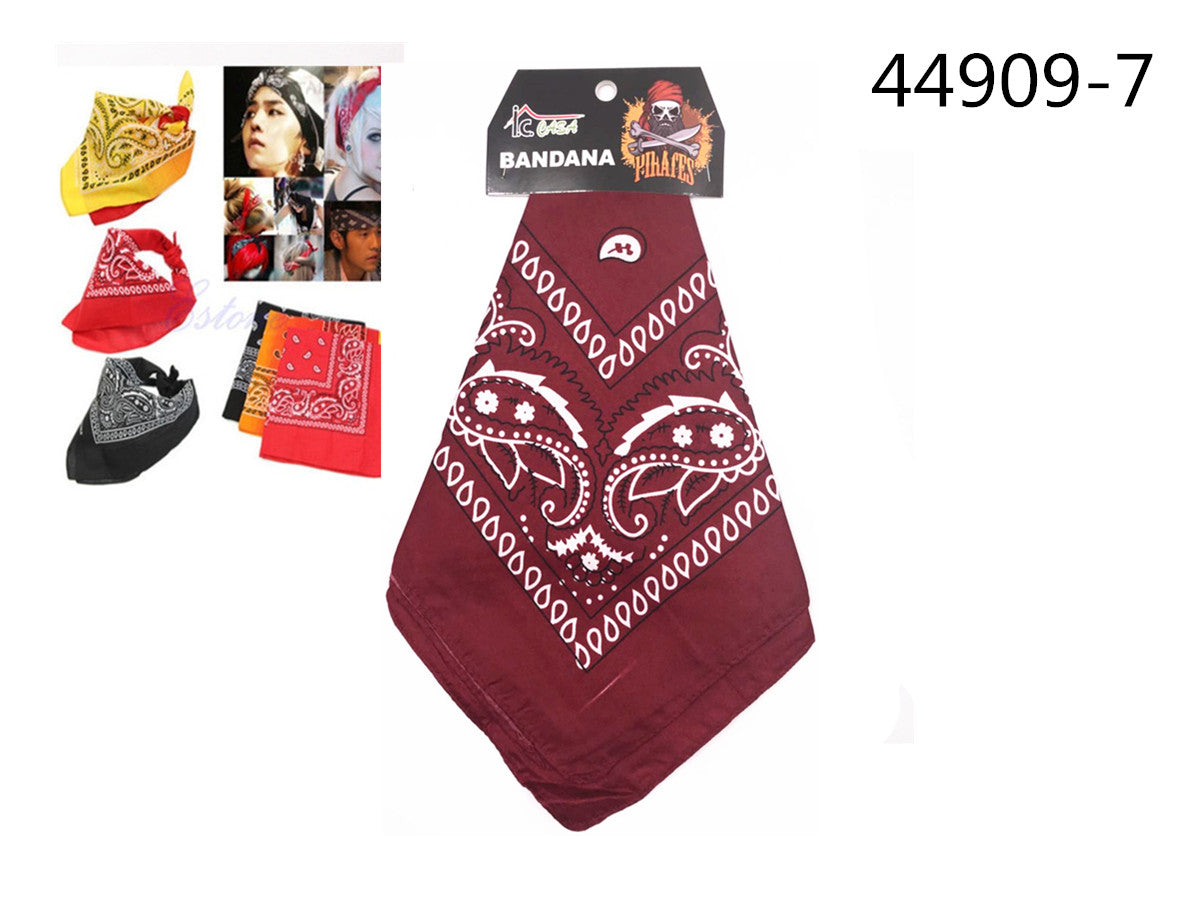 XFR44909-7 BANDANA BORDO