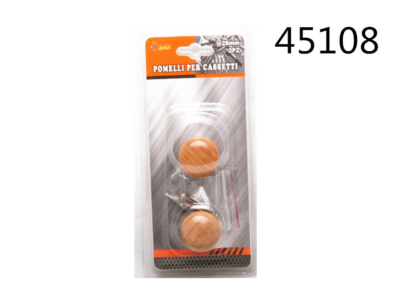 XFR45108 POMELLO PER CASSETTO 2PZ 28MM