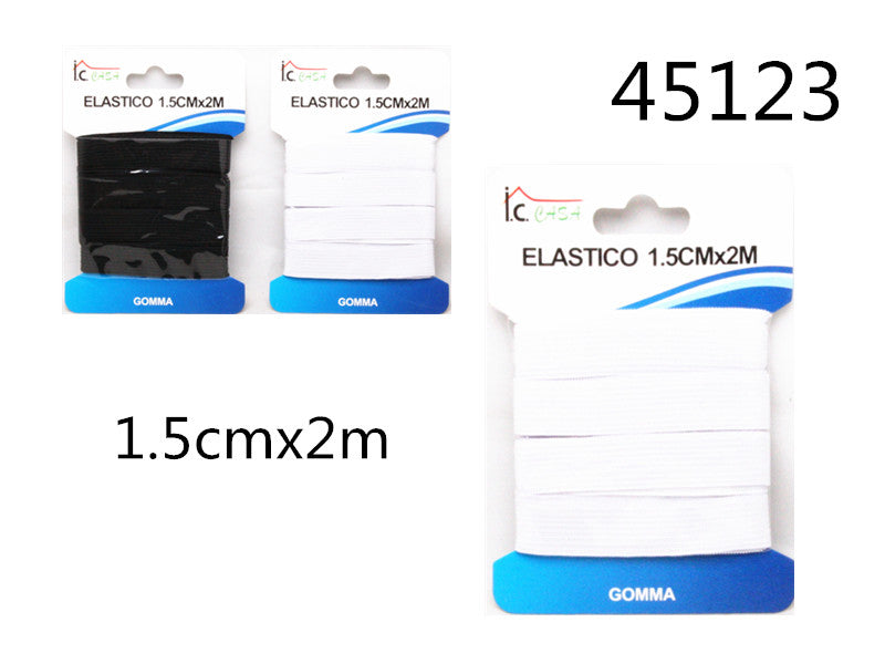 XFR45123 ELASTICO 1.5CMX2M