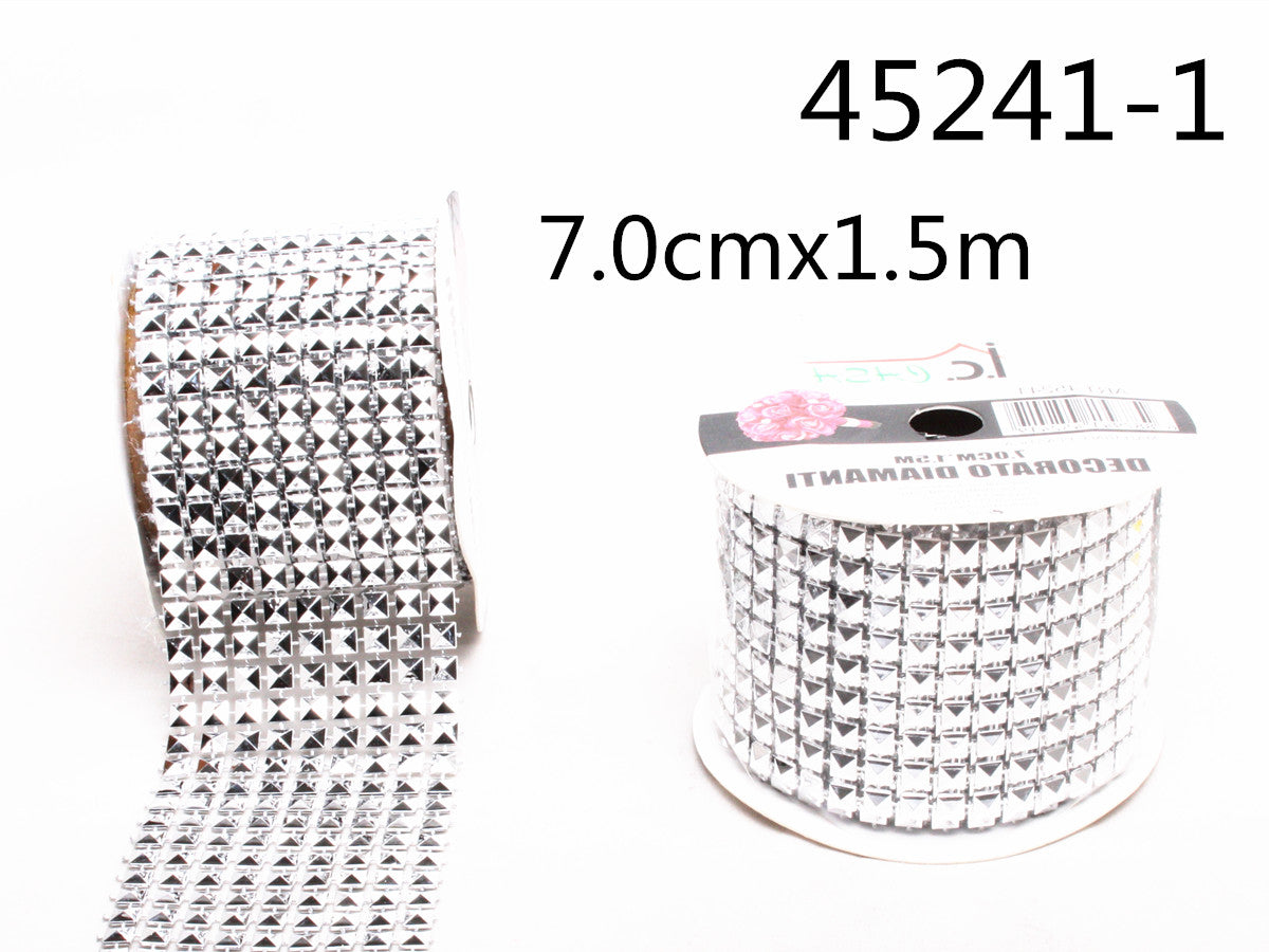 XFR45241-1 NASTRO DECORATO DIAMANTI 9