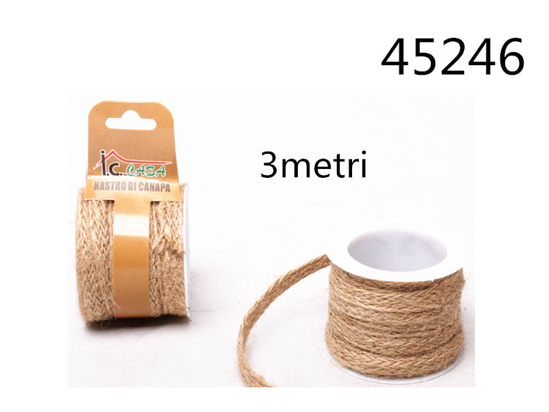 XFR45246  NASTRO DI CANAPA 3M