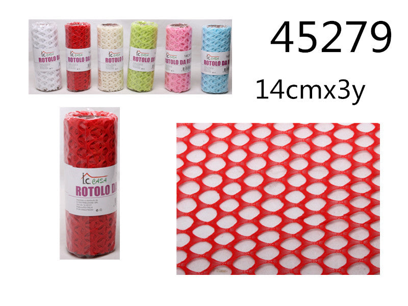 XFR45279  ROTOLO ORGANZA 14CMX3Y