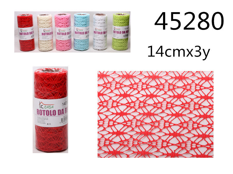 XFR45280  ROTOLO ORGANZA 14CMX3Y