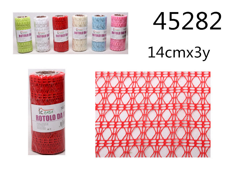 XFR45282  ROTOLO ORGANZA 14CMX3Y