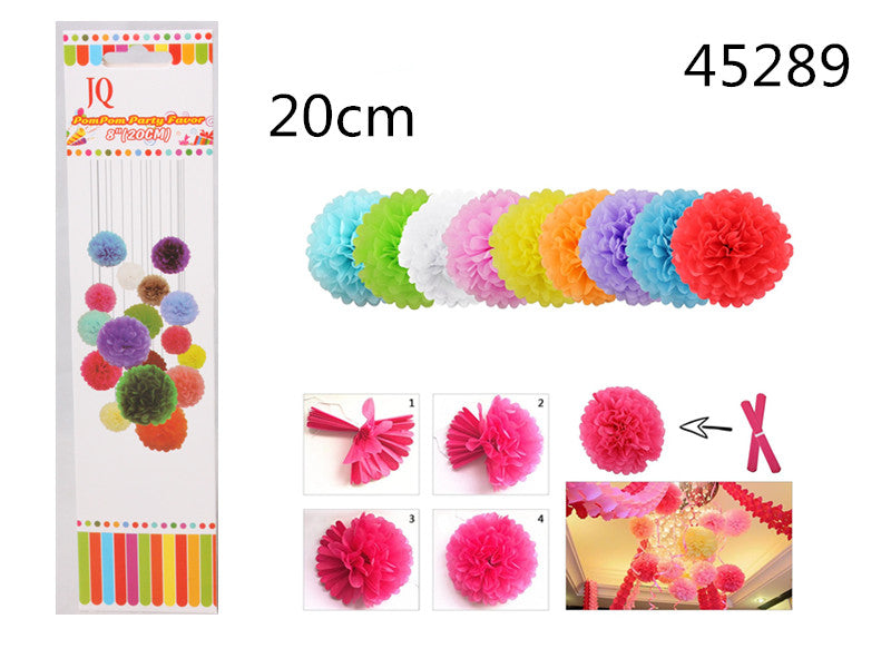 XFR45289 GHIRLANDA DI CARTA 20CM