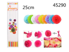 XFR45290 GHIRLANDA DI CARTA 25CM