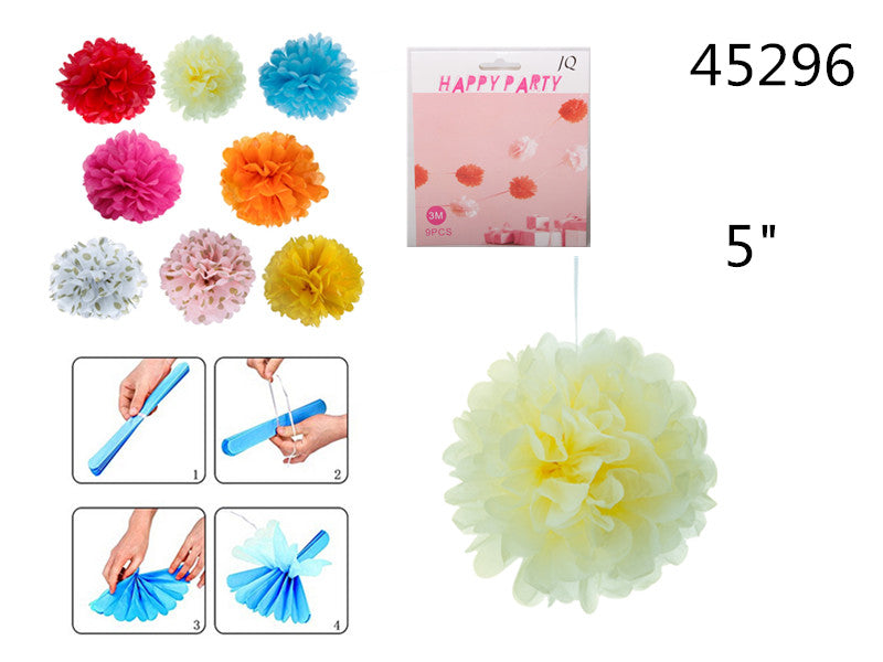 XFR45296 FESTONE DI CARTA 8PCS