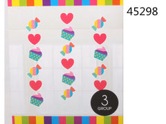 XFR45298 FESTONE DI CARTA 3PCS