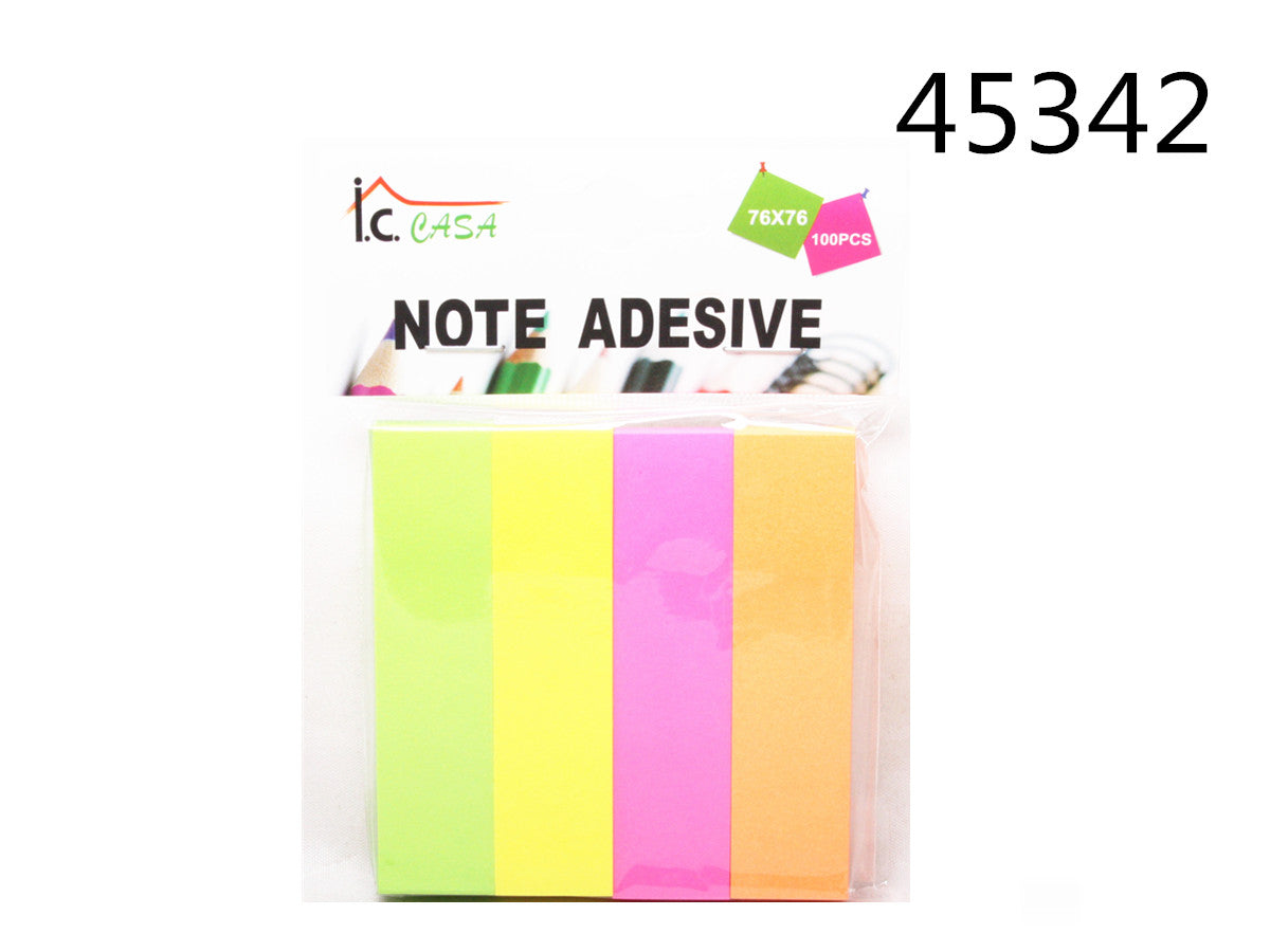XFR45342 SEGNAPAGINA 100 FOGLIETTI ADESIVI 76*76