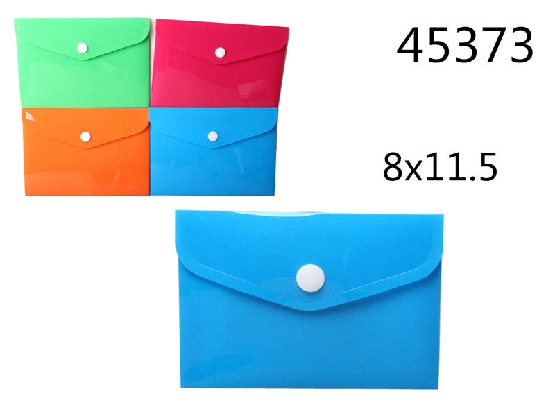 XFR45373 BUSTA PP CON BOTTONE 8X11CM