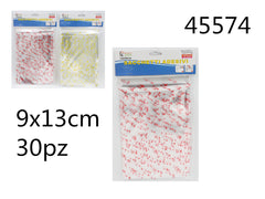 XFR45574 SACCHETTI ADESIVI 9*13CM 30PZ