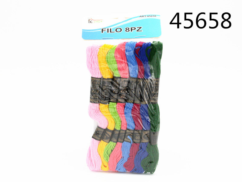 XFR45658 FILO DA RICAMO 8PZ