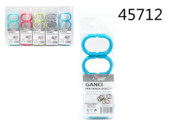 XFR45712 GANCI PER TENDA DOCCIA