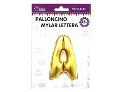 XFR45727 PALLONCINO MYLAR LETTERA -A