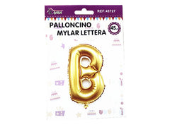 XFR45727 PALLONCINO MYLAR LETTERA -B