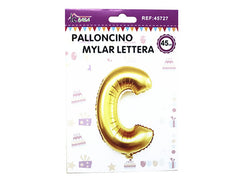XFR45727 PALLONCINO MYLAR LETTERA -C
