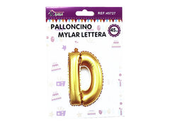 XFR45727 PALLONCINO MYLAR LETTERA -D