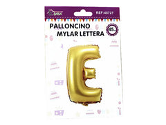 XFR45727 PALLONCINO MYLAR LETTERA -E